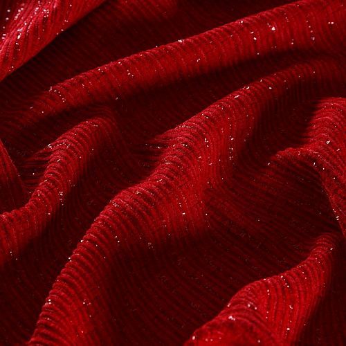 Твид шанель 052-15614 красный однотонный