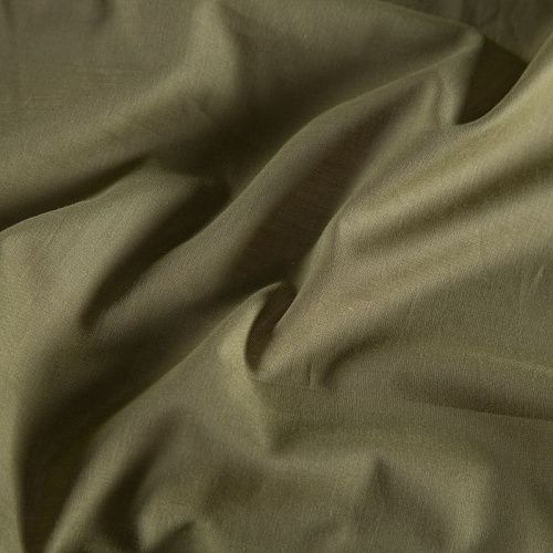 Батист 003-20277 оливковый однотонный