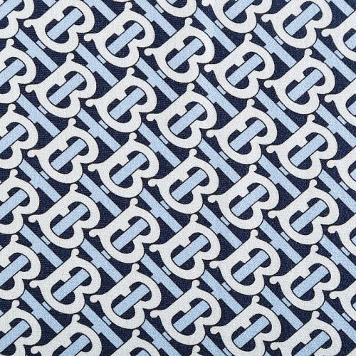 Футер 3-х нитка 062-06263 темно-синий принтованный