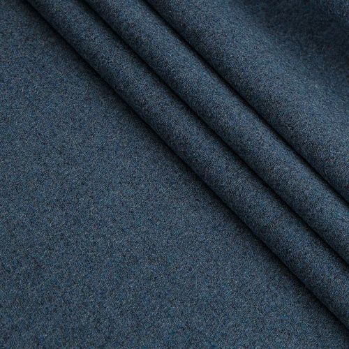 Ткань костюмная  025-14440 сине-голубой меланж