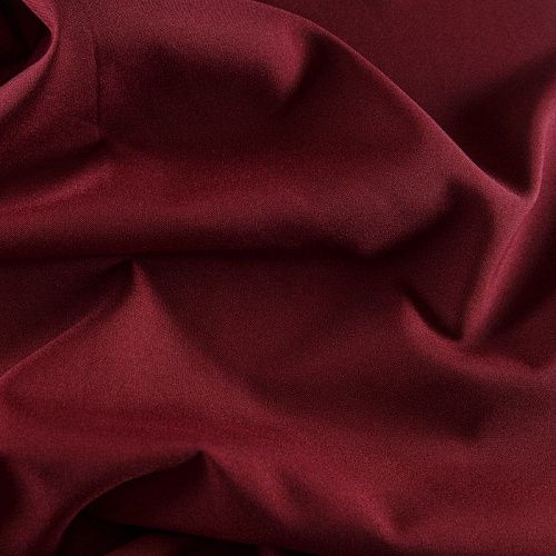 Ткань портьерная негорючая габардин 16-02-13732 бордовый однотонный