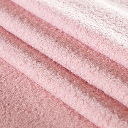 Букле 006-05976 нежно-розовый однотонный