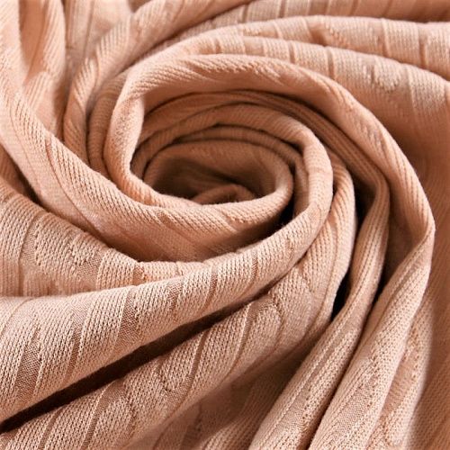 Трикотаж 056-10483 телесный бежевый однотонный