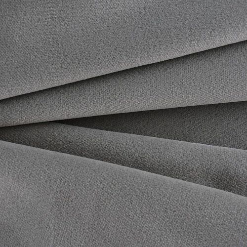 Бархат 002-11900 светло-серый однотонный