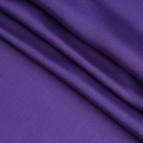 Шелк натуральный 064-16882 фиолетовый однотонный