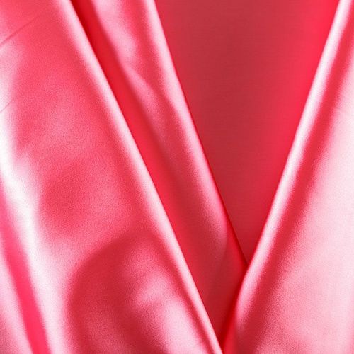 Сатин 001-04531 кораллово-розовый однотонный
