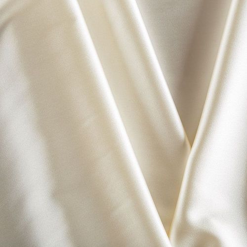 Сатин стрейч 001-07043 айвори однотонный