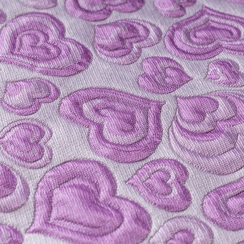 Жаккард К13-381 розово-сиреневый