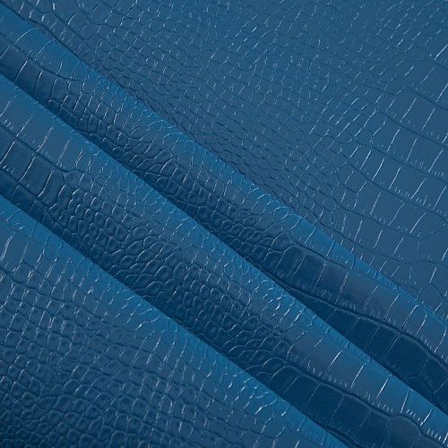 Экокожа на хлопковой основе 070-16583 голубой