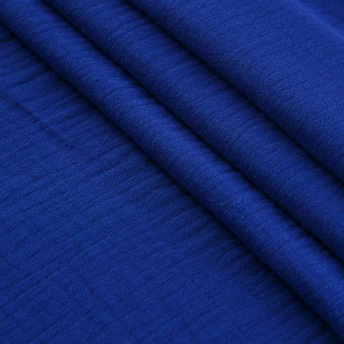 Муслин 071-17606 васильковый однотонный