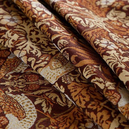 Гобелен У. Моррис Земляничный вор 22-02-15832 коричневый 