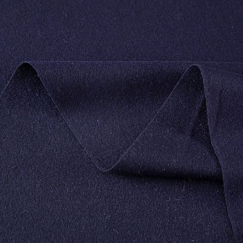 Кашемир 022-19961 темно-синий однотонный