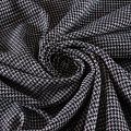 Трикотаж 056-11787 черный принтованный