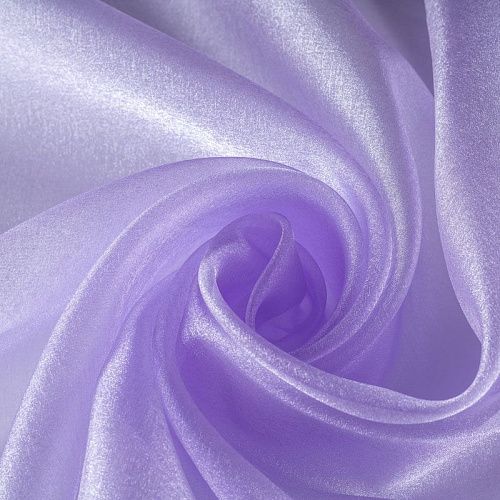 Органза К33-983 лавандовый однотонный