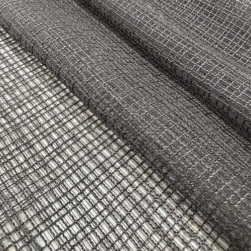 Тюль сетка 07-01-05543 графитовый однотонный