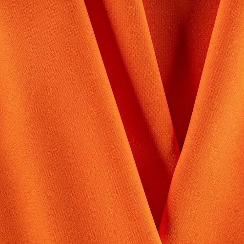 Габардин К33-817 оранжевый однотонный
