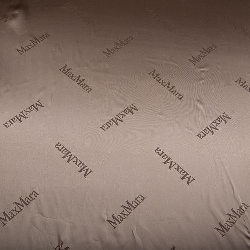 Вискоза жаккардовая Max Mara 009-20255 песочно-коричневый