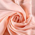 Креп-шифон 027-09852 светло-персиковый однотонный