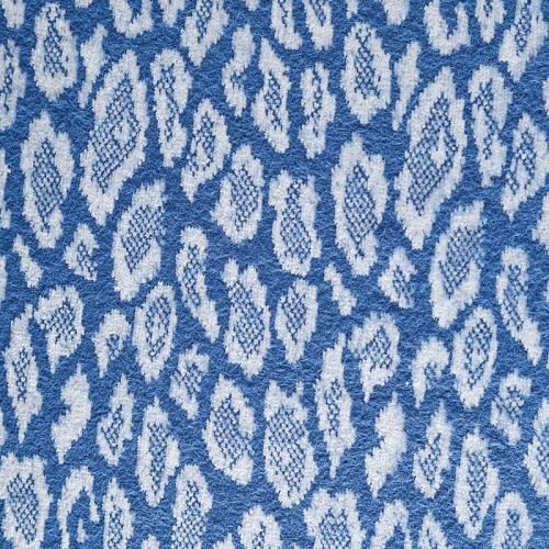 Пальтовый трикотаж 040-06040 сине-голубой