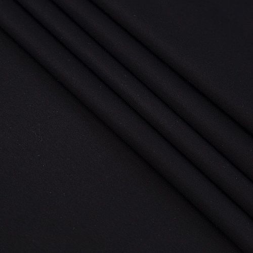 Трикотаж 056-15735 черный однотонный