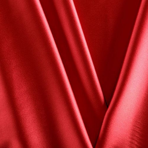 Сатин стрейч 001-07040 бордовый однотонный