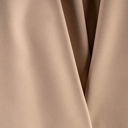 Ткань костюмно-плательная К33-350 пепельно-песочный однотонный