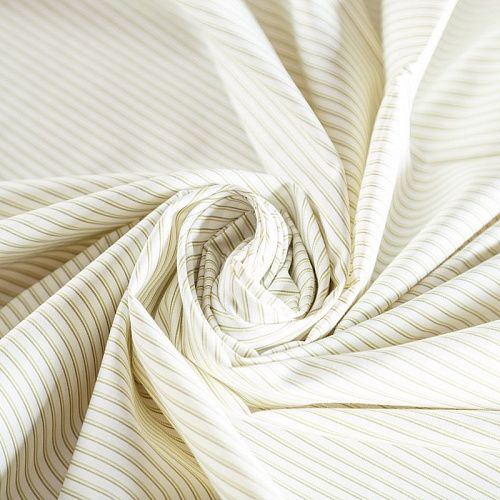 Хлопок рубашечный К21-726 белый принтованный