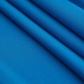 Креп стрейч 026-17240 насыщенный голубой однотонный