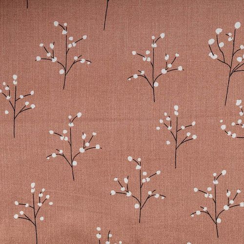 Твил-штапель 069-00361 миндальный орех принтованный