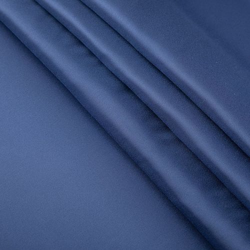 Ткань подкладочная стрейч 045-20125 серо-голубой однотонный