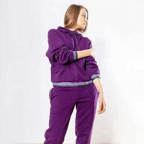 Костюм спортивный женский ГИ002 пурпурный