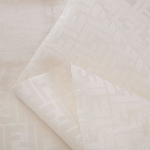 Шелк натуральный Fendi 039-19321 молочный