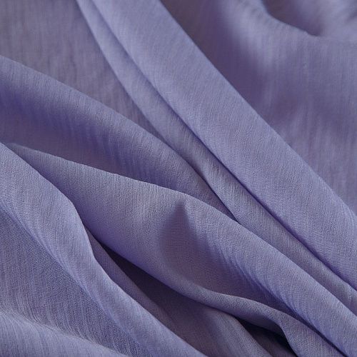 Ткань плательно-рубашечная 049-17563 лавандовый однотонный