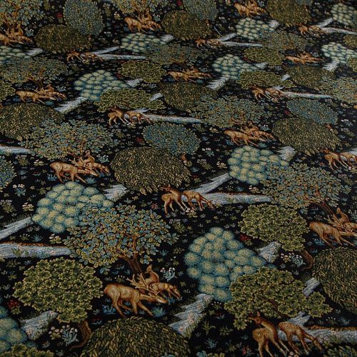 Гобелен У. Моррис Ручей 22-02-15838 темно-синий