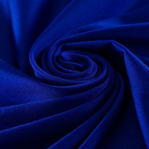 Лайкра 005-18491 королевский синий однотонный