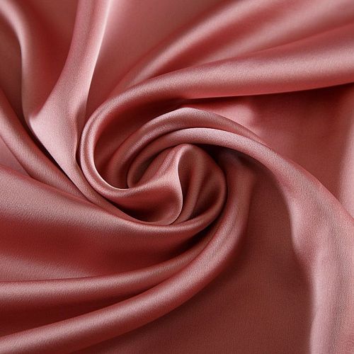 Сатин 001-18660 розовый персик однотонный
