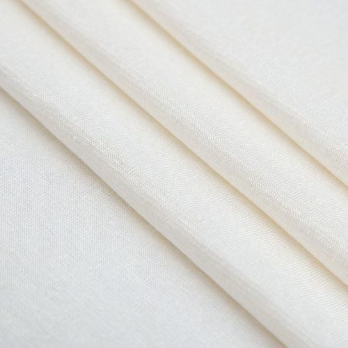 Трикотаж 056-20331 молочный однотонный