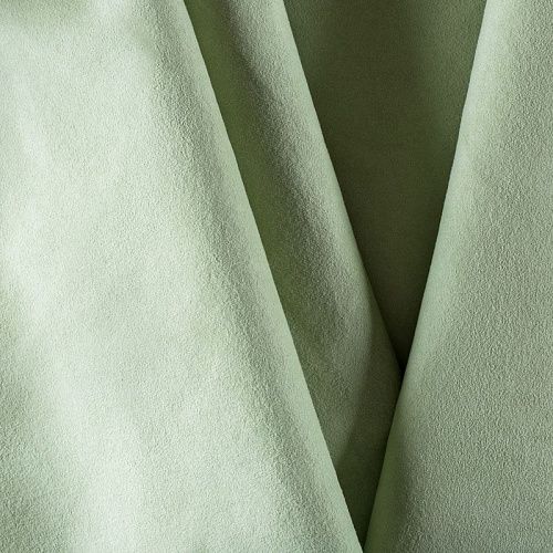 Замша искусственная К29-510 светло-салатовый однотонный