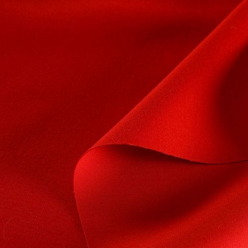 Шерсть двойная 066-16200 красный однотонный
