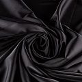 Шелк синтетический К33-772 черный однотонный