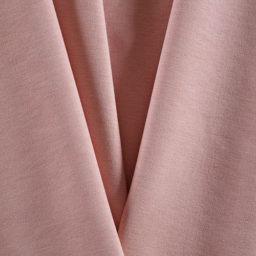 Трикотаж 056-15744 пудрово-розовый однотонный