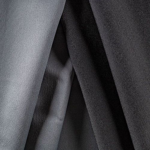 Атлас ватуссо К4-650 серебристо-серый однотонный