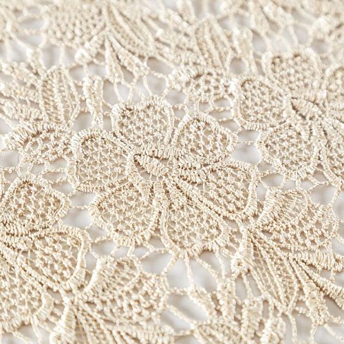 Гипюр-макраме К03-549 экрю