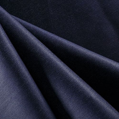 Джинс 015-08111 чернильный синий однотонный