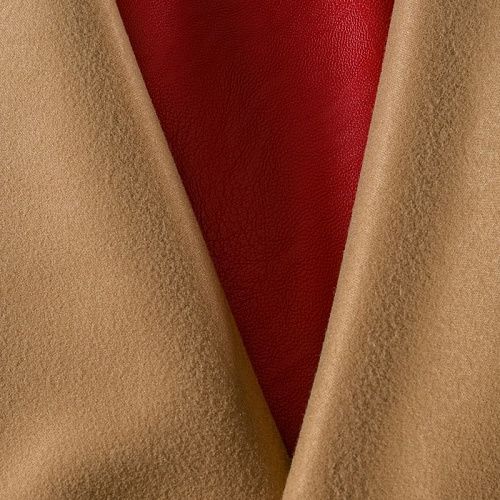 Экокожа 070-11838 темно-красный однотонный