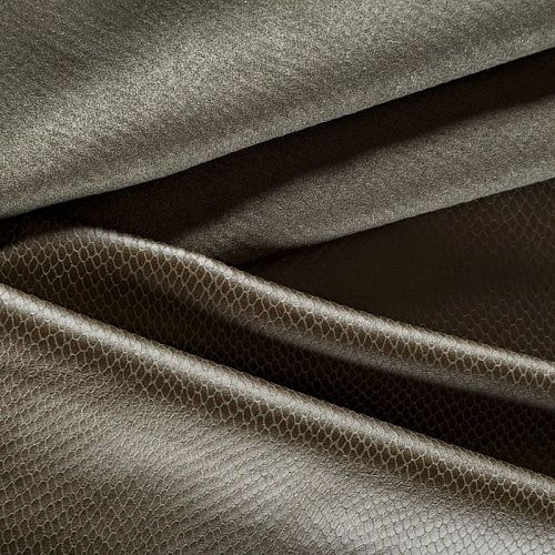 Экокожа на замше 070-05419 оливково-зеленый