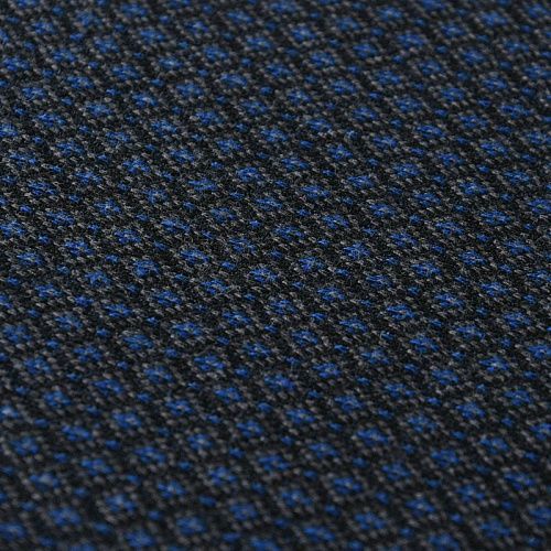 Трикотаж 056-11761 синий жаккардовый