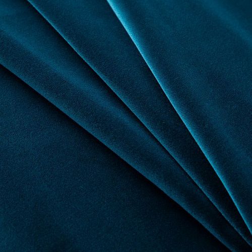 Бархат хлопковый 002-20031 петроль однотонный