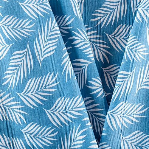 Тенсел 053-01270 голубой принтованный