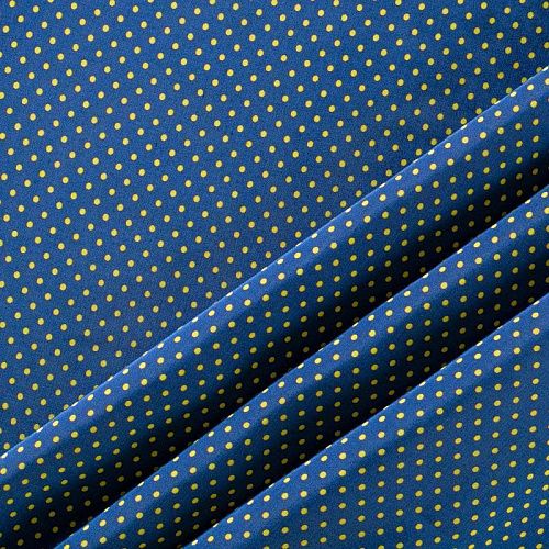 Вискоза 009-00970 синий принтованный